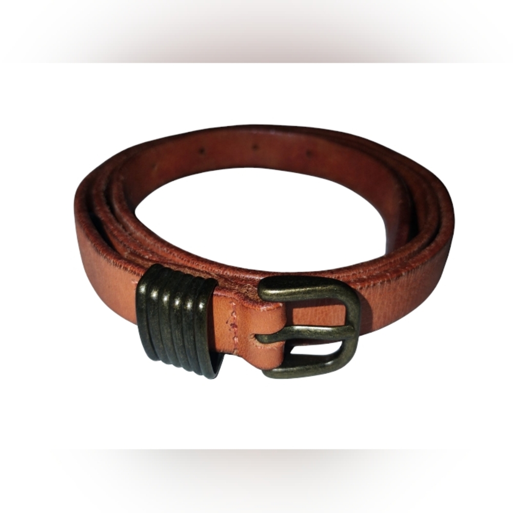 Vintage Liebeskind Berlin Tomato Leather Belt Calf Leather